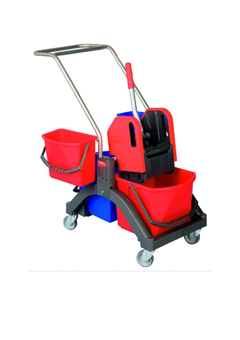 13949-upratovaci vozik aquvaviz press 2 x 17l